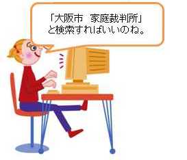 家庭裁判所の検索方法